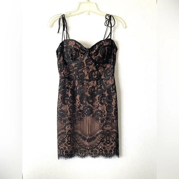 For Love and Lemons Tati Lace Corset Dress - Picture 3 of 13